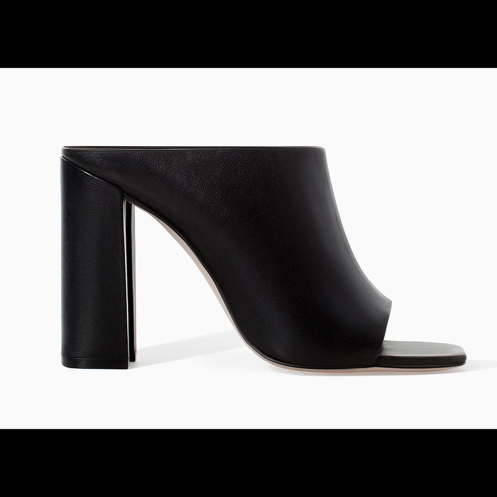 Zara Leather Mule